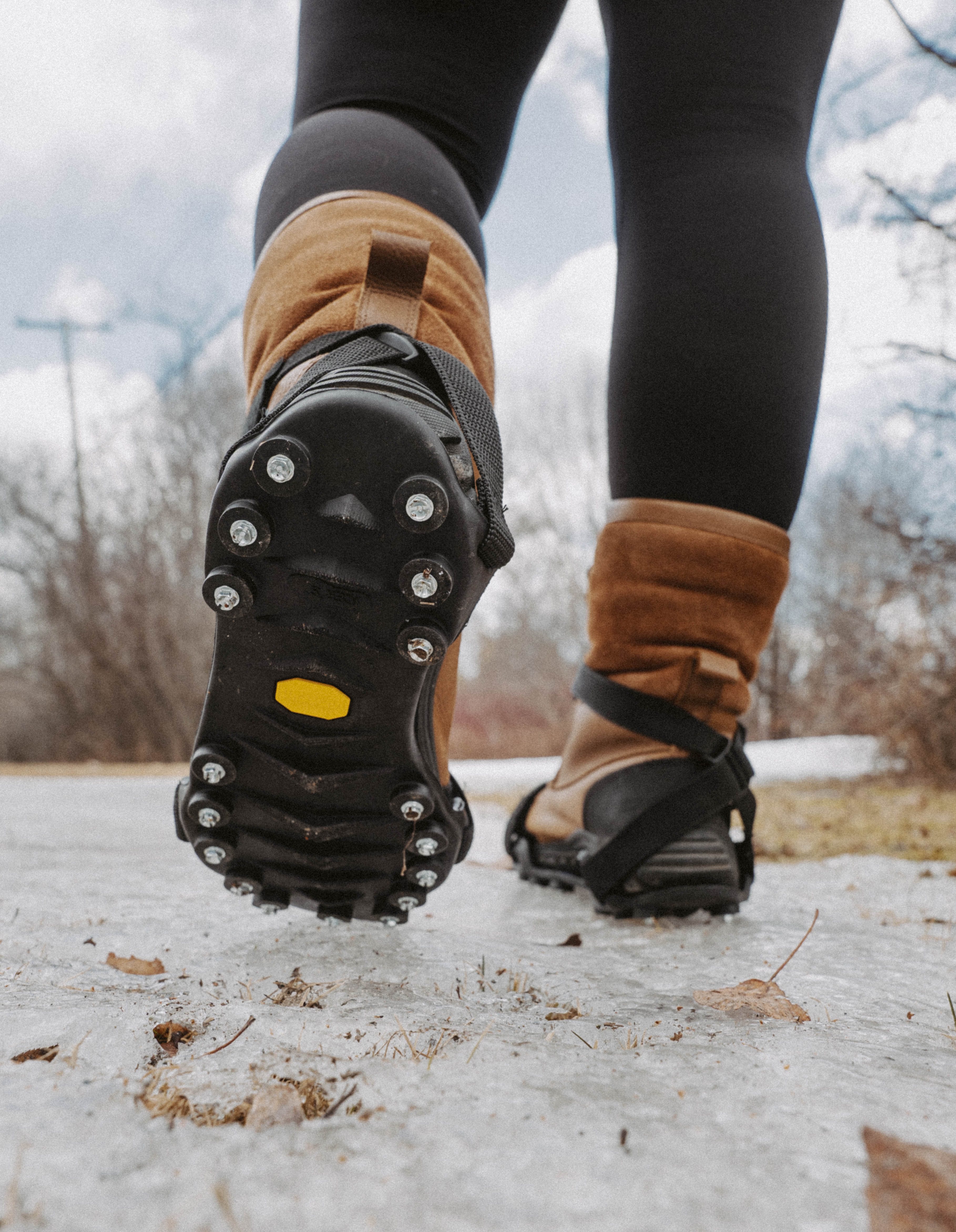 Icer's MEN'S Anti-Skid Safety Soles